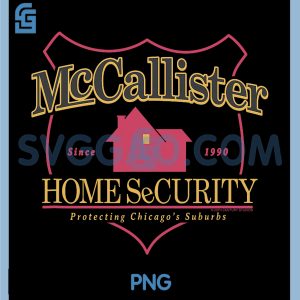 McCallister Home Security PNG, Home Alone Design PNG