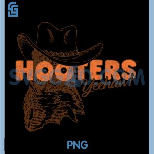 Hooters Hootie The Owl Yeehaw PNG, Country Cowboy Logo Funny PNG
