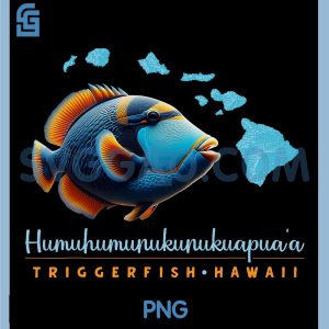 Humuhumunukunukuapuaa Triggerfish Hawaii PNG, Hawaiian Fish PNG