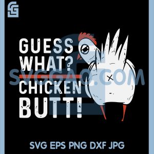 Chicken Svg, Funny Chicken Svg, Chicken Butt Svg, Farm Svg