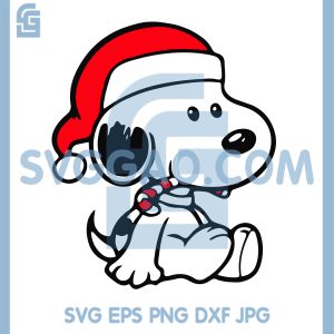 Merry Christmas Snoopy Svg, Snoopy Svg