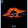Black Hole Physics PNG, Astrophysics Physic PNG, Graphic Astronaut PNG