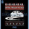 Drifting Through The Snow PNG, Ugly Christmas PNG