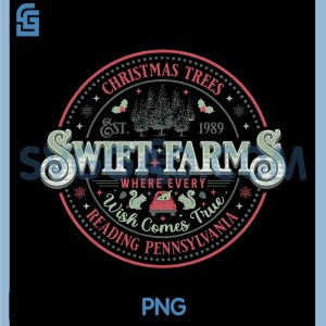 Christmas Trees Reading Pennsylvania PNG, Est 1989 Swift Farm PNG