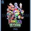Dandys World Characters PNG, Cute Cartoon Game PNG