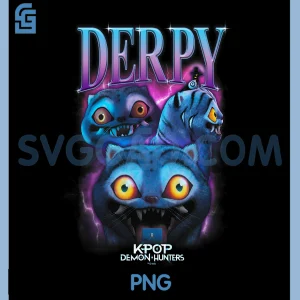 KPop Demon Hunters Derpy Heartthrob PNG, Officially Licensed PNG