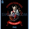 Krampus Sleigh Rides PNG, Merry Krampus Christmas Xmas Horror PNG