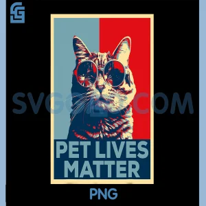Pet Lives Matter Trump PNG, Poster Trump Cats PNG