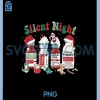 Retro Propofol Silent Night ICU Nurses PNG, Funny Merry Christmas PNG