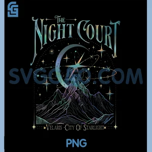 The Night Court PNG, Velaris City Of Starlight PNG