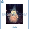Wizard Cat Weird PNG, Funny Halloween Cat Meme PNG