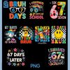 I Survived 67 Days PNG Bundle, Colorful School Celebration PNG 2 I Survived 67 Days PNG Bundle, Colorful School Celebration PNG