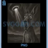 UFO Encounter Kangaroo PNG, Scene Alien Abduction Selfie PNG