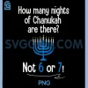 Hanukkah 67 Six Seven Meme PNG, Dreidel Jewish Menorah Chanukah PNG