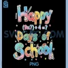 Happy 67 Days of School PNG, Math Equation Teacher PNG, six Seven Meme PNG