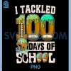I Tackled 100 Days of School PNG, Football Ice Cream Drip PNG 1 I Tackled 100 Days of School PNG, Football Ice Cream Drip PNG