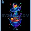 Cat Ramen UFO Cute Graphic PNG, Japanese Anime Kawaii PNG