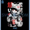 Japanese Streetwear Cyberpunk PNG, Y2K Retro Techwear Manga Anime PNG