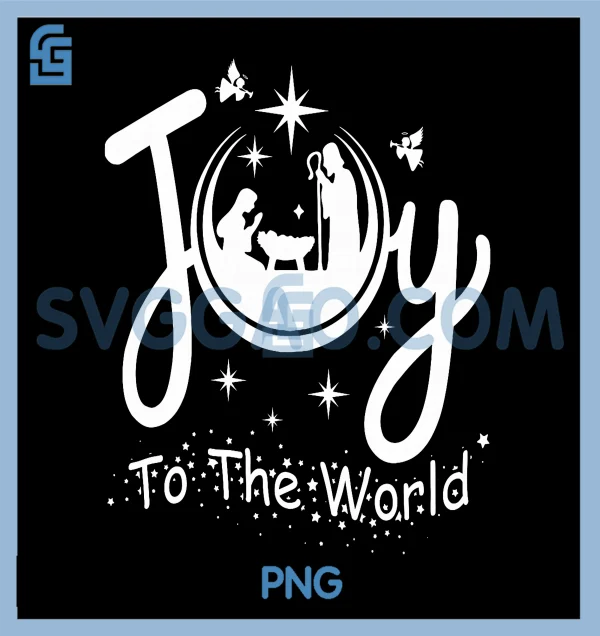 Jesus Christmas Nativity PNG, Joy to The World PNG, Scene Faith Family ...
