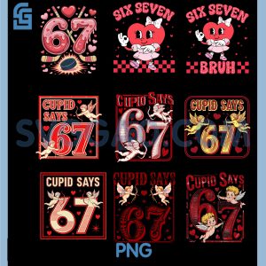 67 Valentine Hockey Heart PNG Bundle, Design Cute Ice Hockey Lovers Bundle