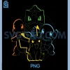Pokémon Pikachu PNG, Charmander Bulbasaur Squirtle PNG