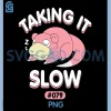 Taking It Slow PNG, Pokémon Slowpoke PNG