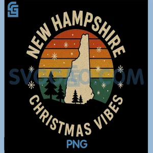 Christmas Vibes PNG, Snow Sunset PNG