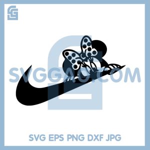 Minnie Mouse Nike SVG, Funny Disney Minnie SVG