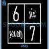Six Seven 6 7 Meme PNG, Funny Retro 6 7 PNG 2 Six Seven 6 7 Meme PNG, Funny Retro 6 7 PNG