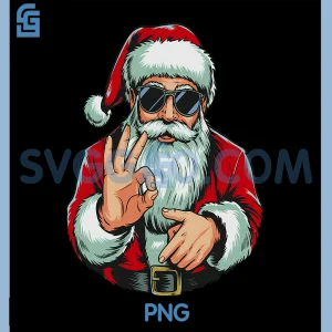 Six Seven 6 7 Meme Santa PNG, Christmas 67 PNG
