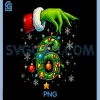 Six Seven 67 Meme Grinch PNG, Funny Christmas Couple Matching PNG