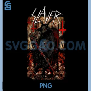 Dark Goat Demon Hell Scene PNG, Heavy Metal Artwork PNG
