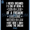 Son In Law Humor Saying PNG, Mother In Law Funny Quote PNG