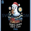 Sorta Merry Sorta Scary PNG, Santa Ghost PNG, Christmas Gingerbread PNG 2 Sorta Merry Sorta Scary PNG, Santa Ghost PNG, Christmas Gingerbread PNG
