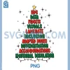 Special Ed Teacher Christmas PNG, Holiday Teacher Xmas Lights PNG
