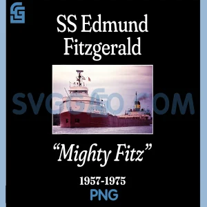 SS Edmund Fitzgerald PNG, Mighty Fitz PNG