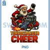 Turbocharged Cheer PNG, Santa Power Sleigh PNG, Technician Winter Race PNG