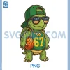 Turtle Basketball 67 PNG, Gen Alpha Slang Sports PNG