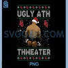 Ugly ATH Thweater PNG, Boxing Santa Funny Christmas PNG 1 Ugly ATH Thweater PNG, Boxing Santa Funny Christmas PNG