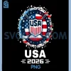 USA Ice Hockey Team 2026 PNG, Hockey 2026 USA Team 2026 PNG