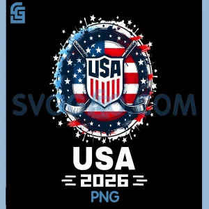 USA Ice Hockey Team 2026 PNG, Hockey 2026 USA Team 2026 PNG