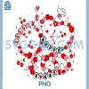 Valentine Happy XOXO V-Day PNG, Friendship Bracelets PNG