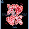 Valentine XOXO PNG, Hearts Lover PNG