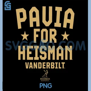Vanderbilt Football Diego PNG, Pavia for Heisman Vanderbilt PNG