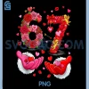 6 7 Six Seven Valentine PNG, Hearts Cute Love PNG