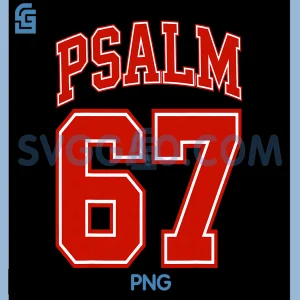 Psalm 67 PNG, 67 Meme Funny Six Seven PNG