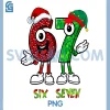 Cute Number Six Seven Santa Elf Style PNG, Christmas Six Seven PNG 1 Cute Number Six Seven Santa Elf Style PNG, Christmas Six Seven PNG