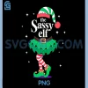 The Sassy Elf PNG, Christmas PNG