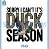 Sorry Its Duck Season PNG, Camo Mallard Duck Hunting PNG