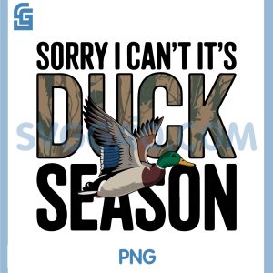 Sorry Its Duck Season PNG, Camo Mallard Duck Hunting PNG